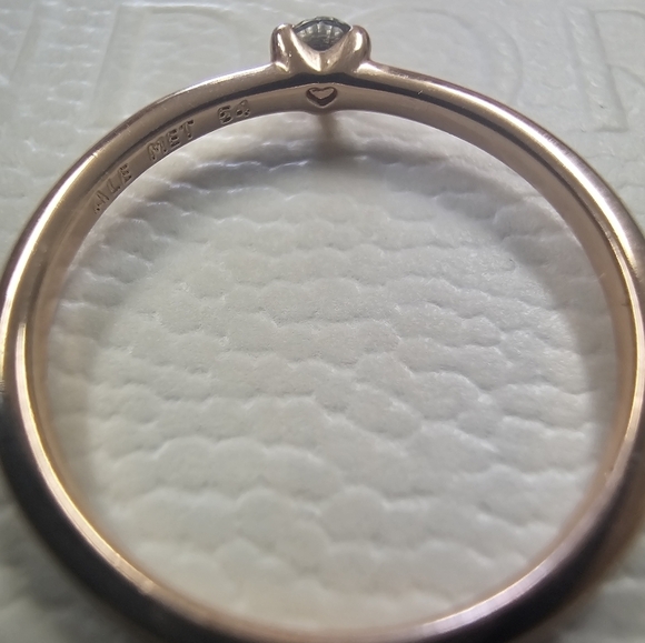 Pandora Light Blue Solitaire Ring size 54 - Picture 5 of 7